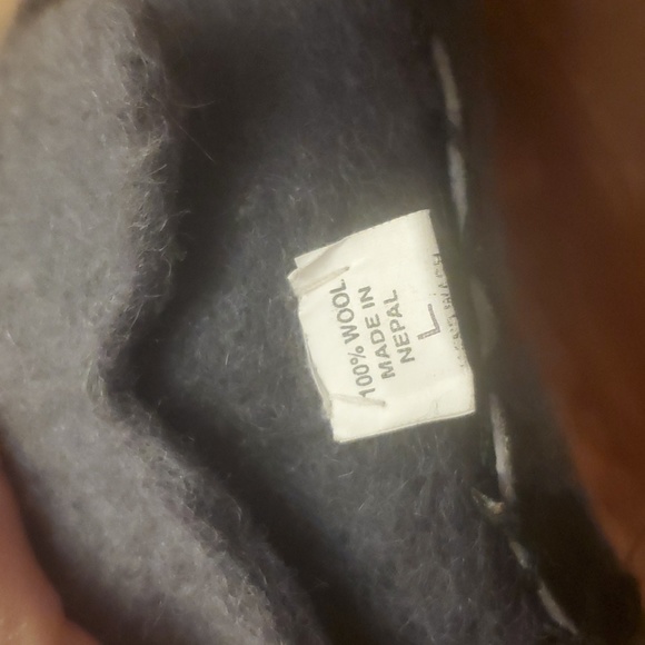 Gray Wool Felted Elf Shoes Slippers Kids L - Picture 5 of 5